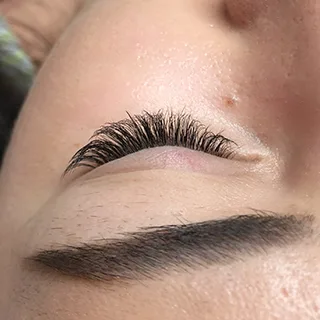 eyelash extensions volume infill